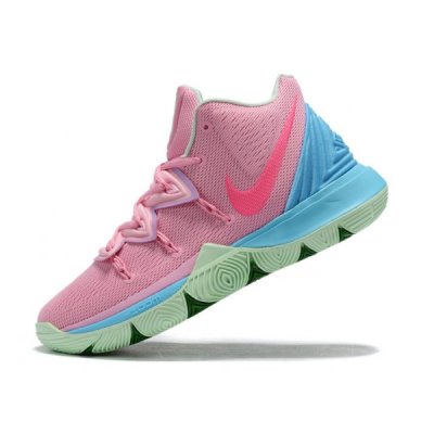 Nike Erkek Kyrie 5 Pembe / Mavi / Yeşil Basketbol Ayakkabısı Türkiye - P29HH2YB